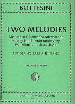 Produktbild von 2 Melodiesfor double bass and piano