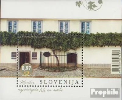 Produktbild von Briefmarken Slowenien 2014 Mi Block73 (kompl.Ausg.) postfrisch Slowenische Rebsorten