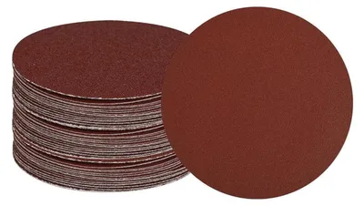 Obrázek produktu pro Brusné kotouče o průměru 100 mm, zrnitost 220, určené pro jemné broušení, 60 kusů. Samolepicí brusný papír