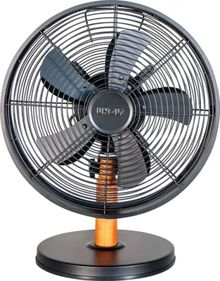 Obrázok produktu pre Unold 86715, Domáci lopatkový ventilátor, Čierna, Drevo, Tabuľka, Kov, 33 cm, Otočné