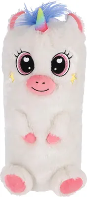 Image de Pluchiez Licorne Jouet en peluche - bouncing hugging unicorn 50 cm