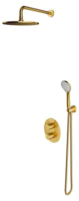 Produktbild von Omnires Y SYSYT05GLB Unterputz-Thermostatarmatur, gebürstetes Gold