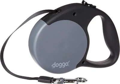 Image de Harnais pour chien souple - Taille moyenne, jusqu'à 30 kg, couleur gris/noir