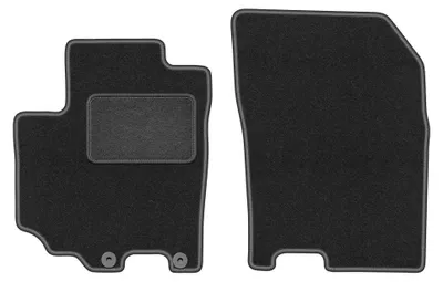 Immagine prodotto di Tappetini anteriori in moquette per Suzuki Grand Vitara III 2015- (crossover) – 2 pezzi, grigio grafite, su misura – Wielganizator LUX