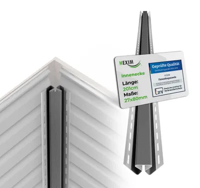 Produktbild von HEXIM Siding Fassadenverkleidung Fassadenpaneele außen Außenwand wetterfest UV-beständig PVC-U