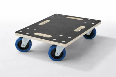 Produktbild von Rollbrett Möbelroller 35 x 50 cm aus Multiplex Tragkraft 800 kg ohne Bremse