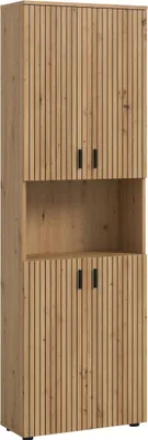 Produktbild von Hochschrank >Mone< in artisan oak - 60x192x30cm (BxHxT)
