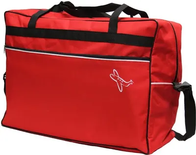 Produktbild von REISETASCHE 55 x 40 x 20 cm Boardgepäck Reise Koffer HANDGEPÄCK f. z.B Ryanair Rot