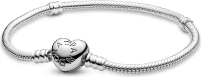 Produktbild von Pandora-Armband 925er Silber Herzverschluss 590719