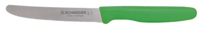 Imagen del producto de Cuchillo universal, hoja de 11 cm, color verde
