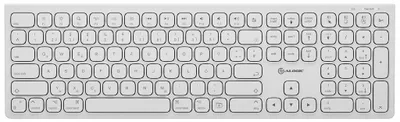 Obrázek produktu pro ALOGIC ASKBT3M-DE, Plná velikost (100 %), Bezdrátový, Bluetooth, QWERTZ, Bílá