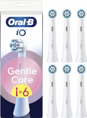 Produktbild von Oral-B Gentle Care Ersatzbürsten weiß weich geeignet empfindliches Zahnfleisch