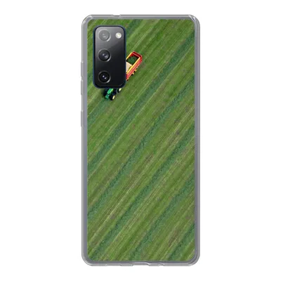 Produktbild von MuchoWow® Handyhülle Schutzhülle Hülle für Samsung Galaxy S20 FE Zugmaschine - Anhänger - Grün Silikon Softcase Handy Hülle - Abdeckung