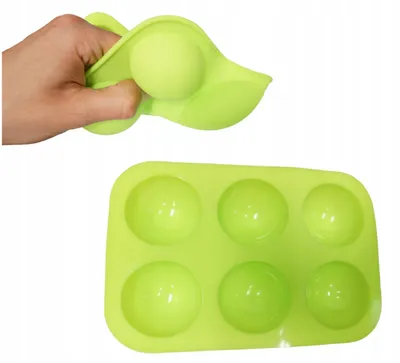 Produktbild von Eurobatt Silikonform Halbkugel 6 Kavitäten Backform