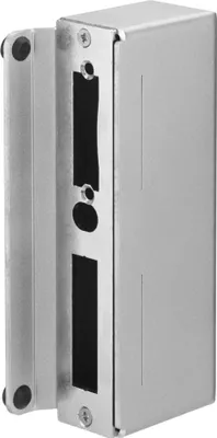 Produktbild von AMF Gegenkasten 146ET-30 zum Anschweißen für Doppeltore blank für elektrischen Türöffner - 14746