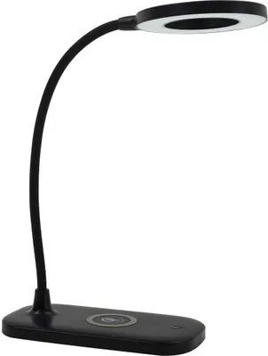 Produktbild von Lindby LED-Tischlampe Siona schwarz CCT dimmbar Ladestation