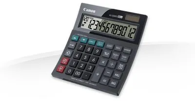 Image de Canon AS-220RTS calculatrice Bureau Calculatrice à écran Noir