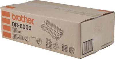 Produktbild von Brother DR-6000, Original, FAX-8360PLT, FAX-8360P, MFC-9880, MFC-9860, MFC-9660, HL-P2500, HL-1470N, HL-1450, HL-1440,..., 20000 Seiten, Laserdrucken, Schwarz, Schwarz