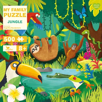 Produktbild von My Family Puzzle - Jungle 500 Teile