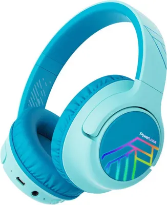 Immagine prodotto di Cuffie wireless PowerLocus Bobo per bambini (blu)