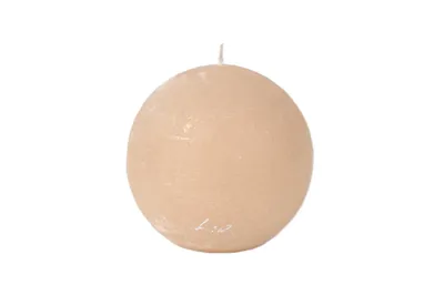 Produktbild von Rasteli Luz Your Candle - Kugelkerze Beige-Creme D 10 cm