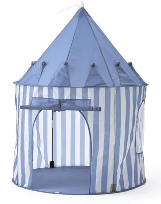 Produktbild von Kids Concept Spielzelt Streifen blau, Kinderzelt -  Ø 100 x130 cm