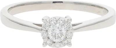 Produktbild von JuwelmaLux Ring 585 Weißgold mit Brillanten JL10-07-3224 56