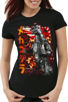 Produktbild von style3 Mechagojira Damen T-Shirt kaiju japan monster, Größe:2XL