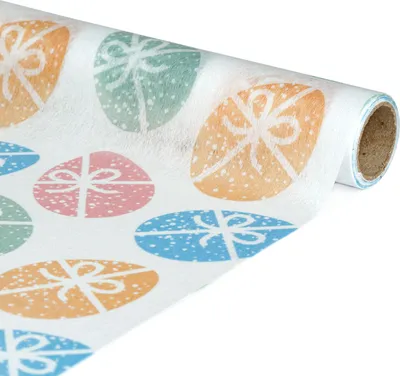 Produktbild von Tischläufer Ostern 180 x 28 cm - Weißer Ostertischläufer mit Ostereiermotiv - Polyester Tischläufer für Esstisch & Dekoration 1 Stück [58207A].