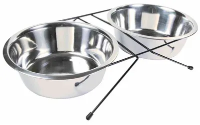 Obrázek produktu pro Trixie Eat On Feet Napfständer - 2 x 0,2 L