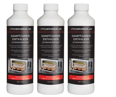 Produktbild von moebelplus Dampfgarer Entkalker - 3er Set
