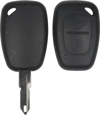 Produktbild von Schlüsselgehäuse mit Rohling 2 Tasten passen für Renault Clio I, Clio II (RE09)