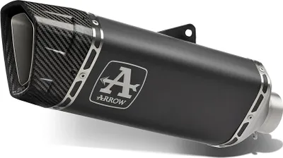 Produktbild von ARROW Racing-Auspuff PISTA DARK mit Titan Zwischenrohr für Aprilia RSV4 1100 Factory 2019-2020