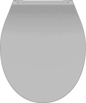 Obrázek produktu pro WC sedátko Duroplast SLIM GREY s mechanismem Soft-Close a rychloupínacím uzávěrem, S82702