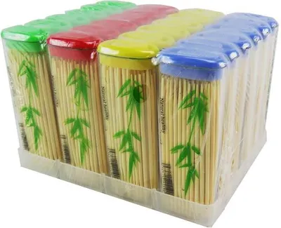 Zdjęcie produktu dla wykałaczki 24pudełka 7 x 4 x 1 cm