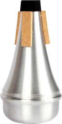 Zdjęcie produktu dla Tłumik prosty do trąbki, stop aluminium, tłumik do trąbki, tłumik, lekki, dla muzyków jazzowych i początkujących