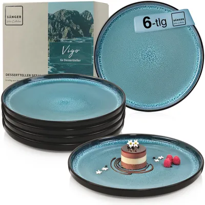 Produktbild von SÄNGER Dessertteller Set Vigo 6 teilig
