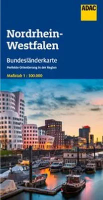 Produktbild von ADAC Bundesländerkarte Deutschland 06 Nordrhein-Westfalen 1:300.000