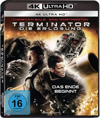 Obrázek produktu pro PLAION 1129866, Film, Blu-ray, Německý, Angličtina, Francouzština, Italština, Španělština, 115 min, Terminator Salvation, Sci-fi