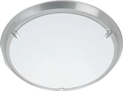 Produktbild von Wand- & Deckenlampe, Ø 30 cm, 1 x E27, max. 60 W, Metall/Glas
