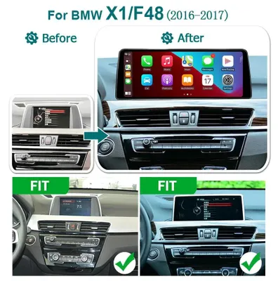 Immagine prodotto di Autoradio CarPlay wireless – Autoradio 2 DIN – Navigatore touchscreen – Schermo da 10,25 pollici
