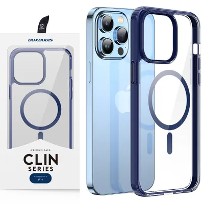 Produktbild von Dux Ducis Clin2 Iphone 14 Pro Max Magnetische Hülle Magsafe Blau