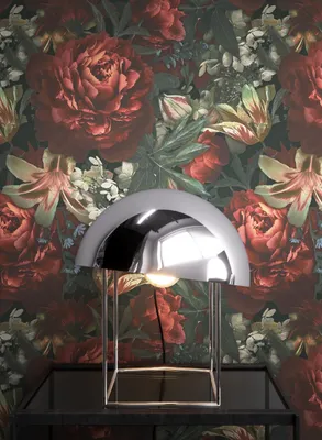 Produktbild von NEWROOM Tapete Elaine Rot Vliestapete - Floral Blumen Rosen Germany