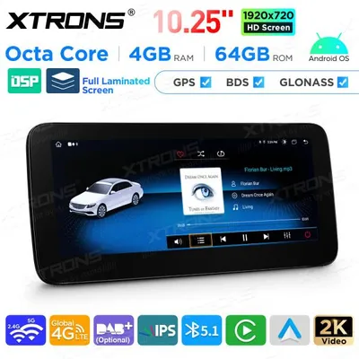 Produktbild von Android Autoradio Xtrons für Mercedes-Benz GLK-Klasse X204 4/64 GB