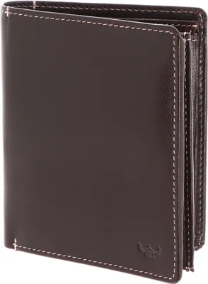 Zdjęcie produktu dla Portfel Golden Head Bari RFID Protect Combi Wallet Czekoladowy ciemnobrązowy