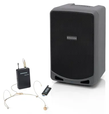 Produktbild von Samson Expedition XP106wDE Portable PA w/ Wireless Headset DE5