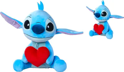 Produktbild von Simba DISNEY Stich mit Herz 50cm 587 - 0039