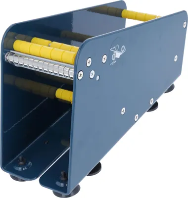 Produktbild von TE-Office Etikettenspender Labelspender aus Stahl für Haftetiketten Tischgerät manuell bis 75 mm