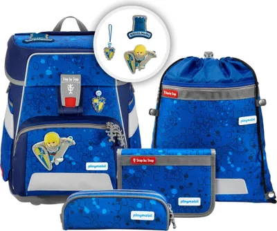 Produktbild von Step by Step Ranzen-Set SPACE PLAYMOBIL „Novelmore Arwynn“ 5-teilig