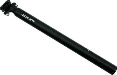 Image de Tige de selle de vélo ZOOM Ø 30,9mm Alu 140kg 400mm en une pièce Tige de selle